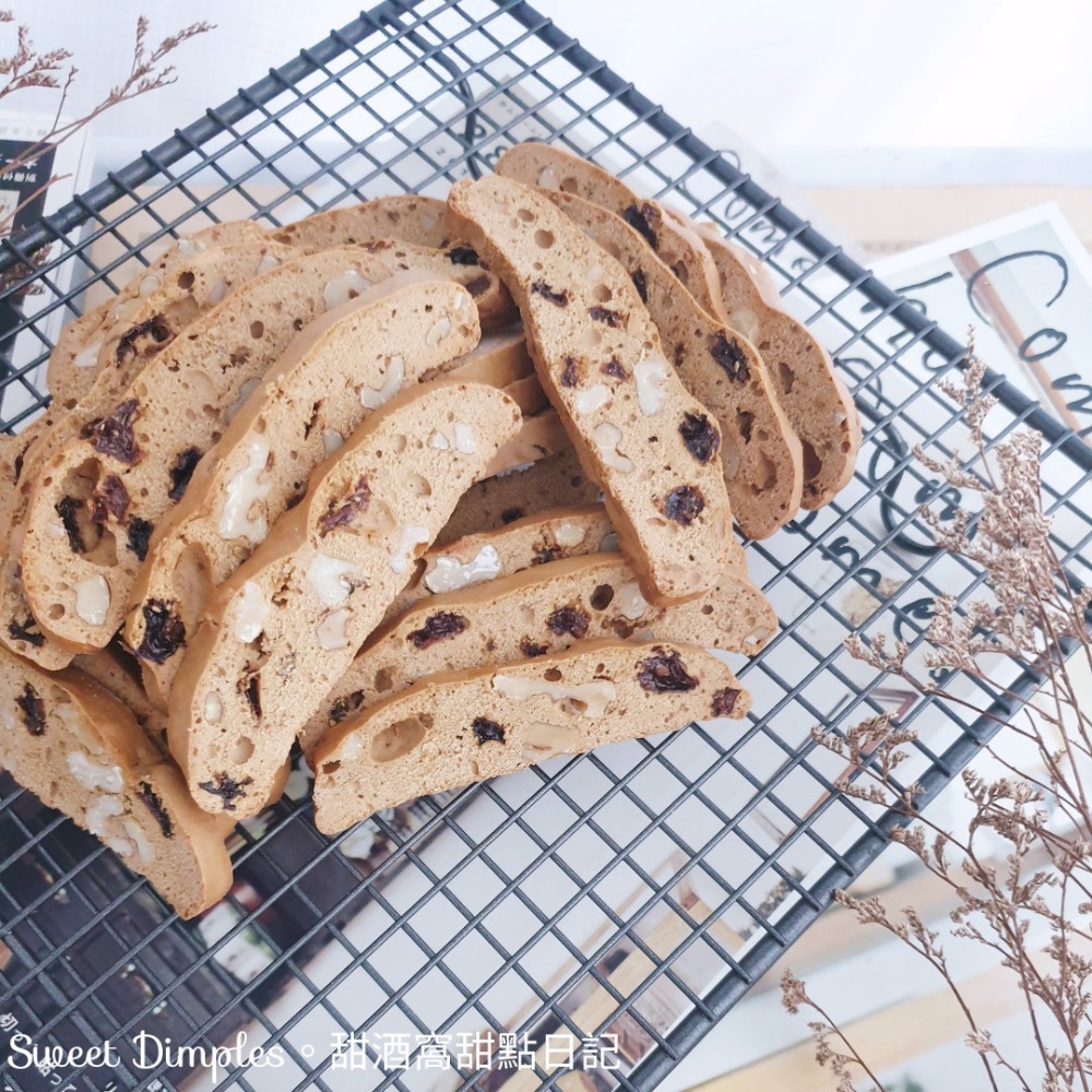 甜酒窩.無油減糖配方《義大利脆餅》無油餅乾。無油低糖餅乾-細節圖4