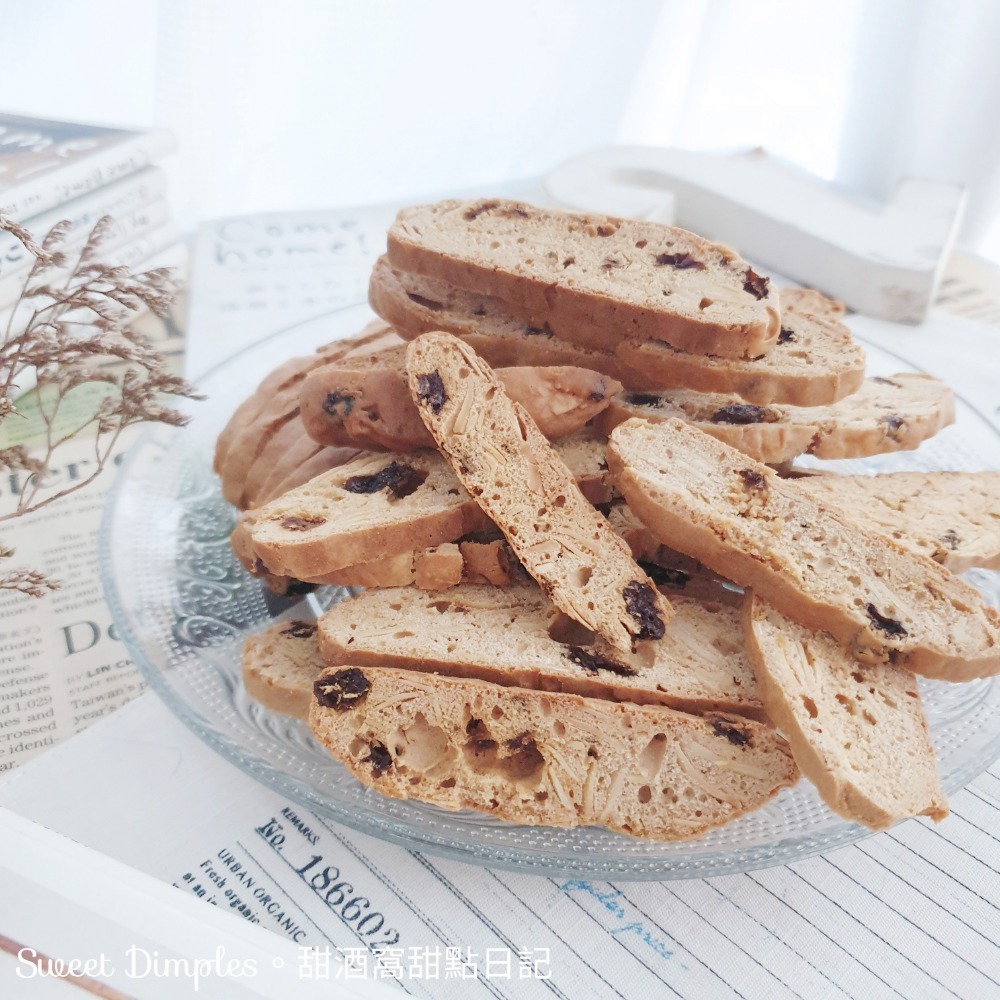 甜酒窩.無油減糖配方《義大利脆餅》無油餅乾。無油低糖餅乾-細節圖5