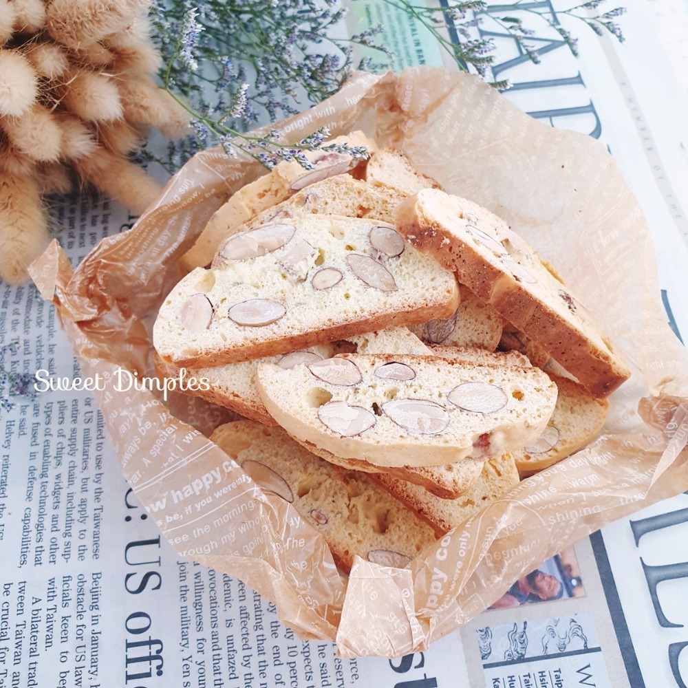 甜酒窩.無油減糖配方《義大利脆餅》無油餅乾。無油低糖餅乾-細節圖6