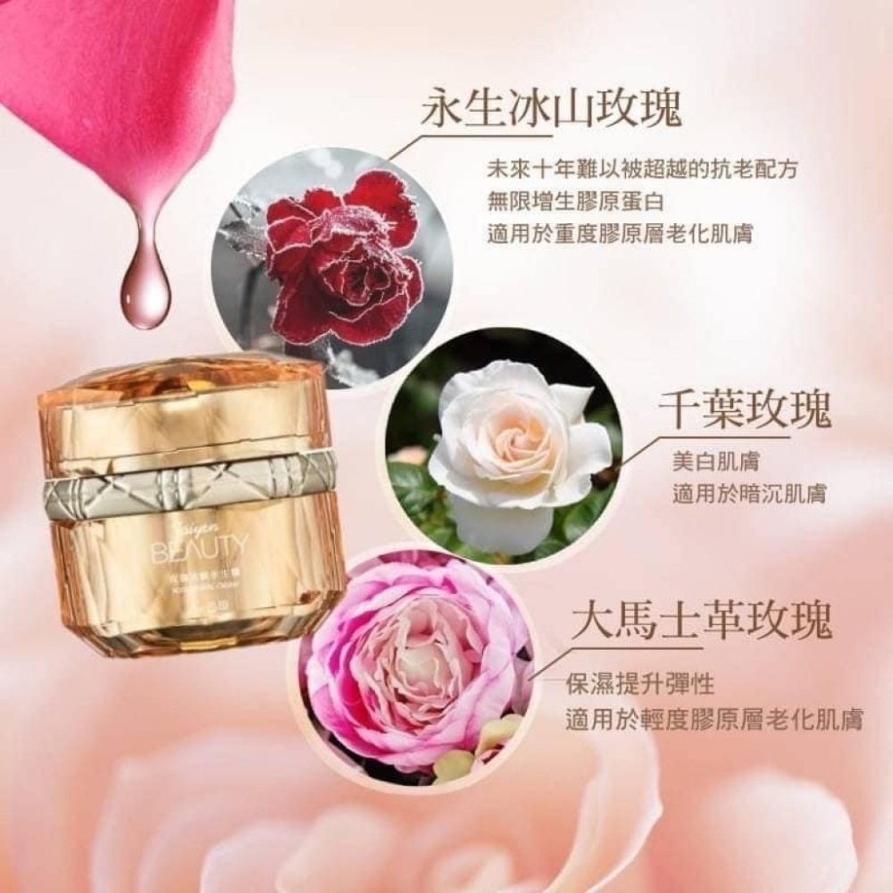 【台塩生技 TAIYEN玫瑰活齡永生霜(30ml/瓶) 】【LA4】-細節圖6