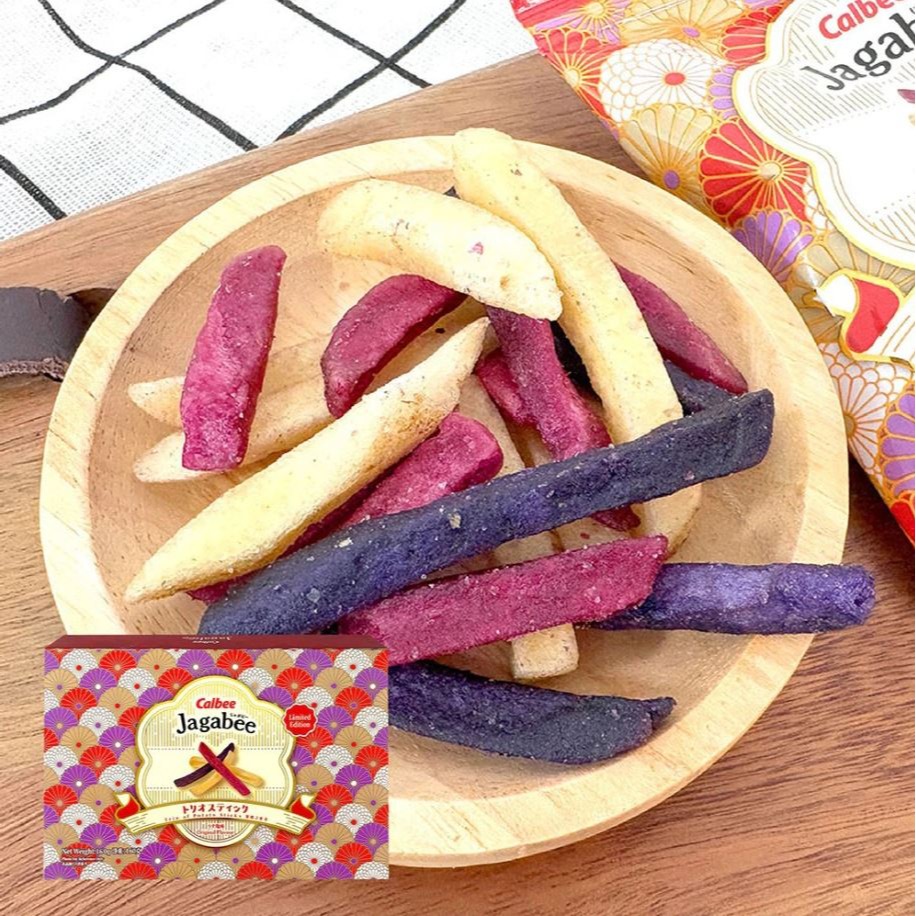 中秋限定 Calbee加卡比薯條三奏禮盒10包/盒【BA】-細節圖3