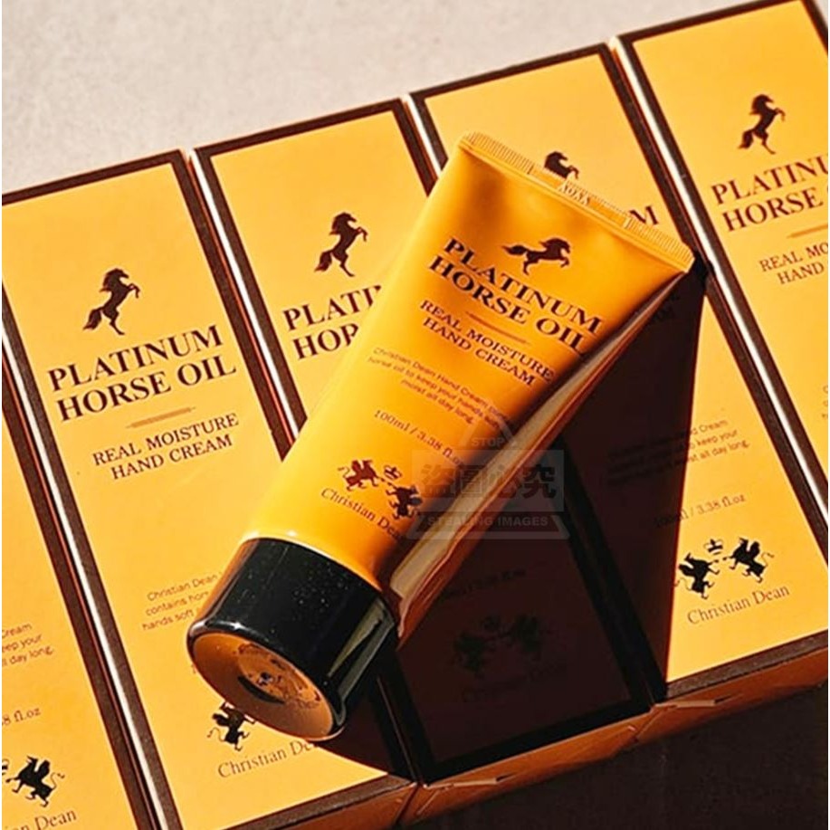 韓國製造🇰🇷 Platinum Horse Oil 鉑金馬油高保濕護手霜 100ml【LA3】-細節圖2