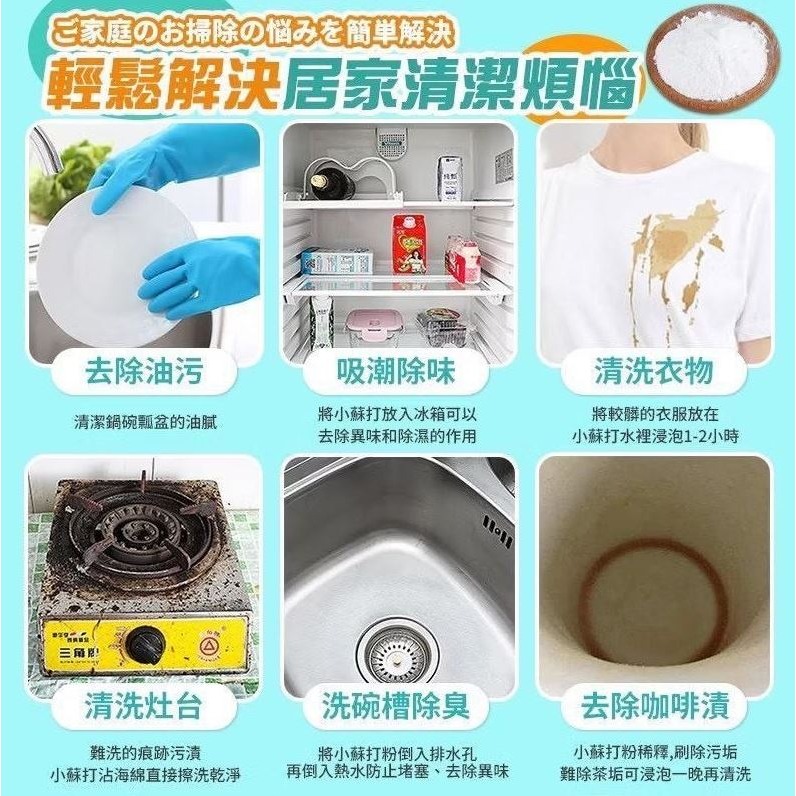 超好用小蘇打粉💡💡600g【TB5】-細節圖3