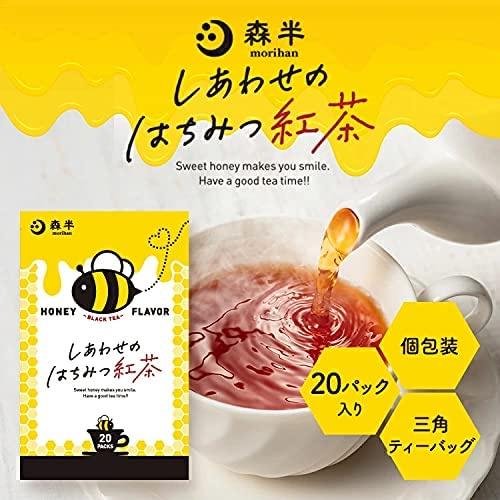 日本原裝 森半 20入幸福蜂蜜紅茶 無糖 共榮製茶 ✈️鑫業貿易-細節圖2