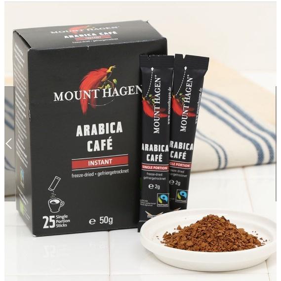 德國原裝 Mount Hagen 25入 精選 即溶咖啡 黑咖啡 隨身包✈️鑫業貿易-細節圖3