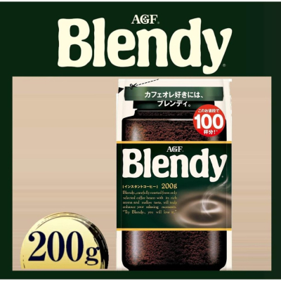 日本原裝 AGF 200g Blendy 經典風味 即溶咖啡 黑咖啡 補充包 ✈️鑫業貿易