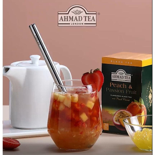英國AHMAD TEA 亞曼茶 20入桃子百香果茶 ✈️鑫業貿易
