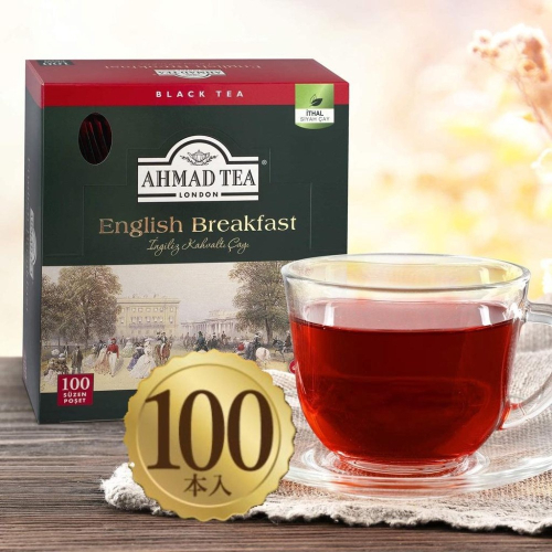英國AHMAD TEA 亞曼茶 100入英國早餐茶 ✈️鑫業貿易