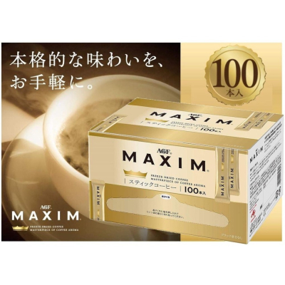 日本原裝 AGF 100入 Maxim 即溶咖啡 黑咖啡 隨身包 ✈️鑫業貿易