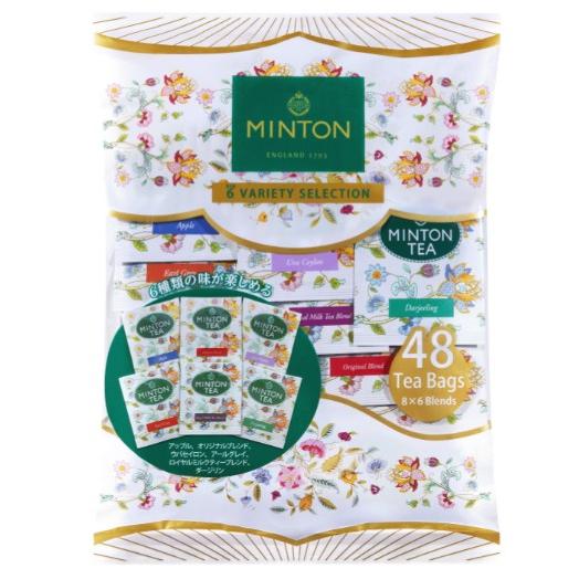 日本原裝 MINTON 英國茶 48入總匯包 6種風味 森半 共榮製茶 ✈️鑫業貿易-細節圖6