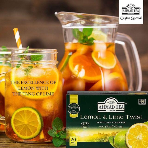 英國AHMAD TEA 亞曼茶 20入檸檬萊姆茶 ✈️鑫業貿易