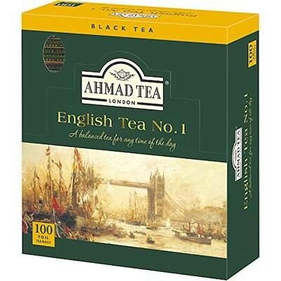 英國AHMAD TEA 亞曼茶 100入 No.1英國茶     ✈️鑫業貿易-細節圖7