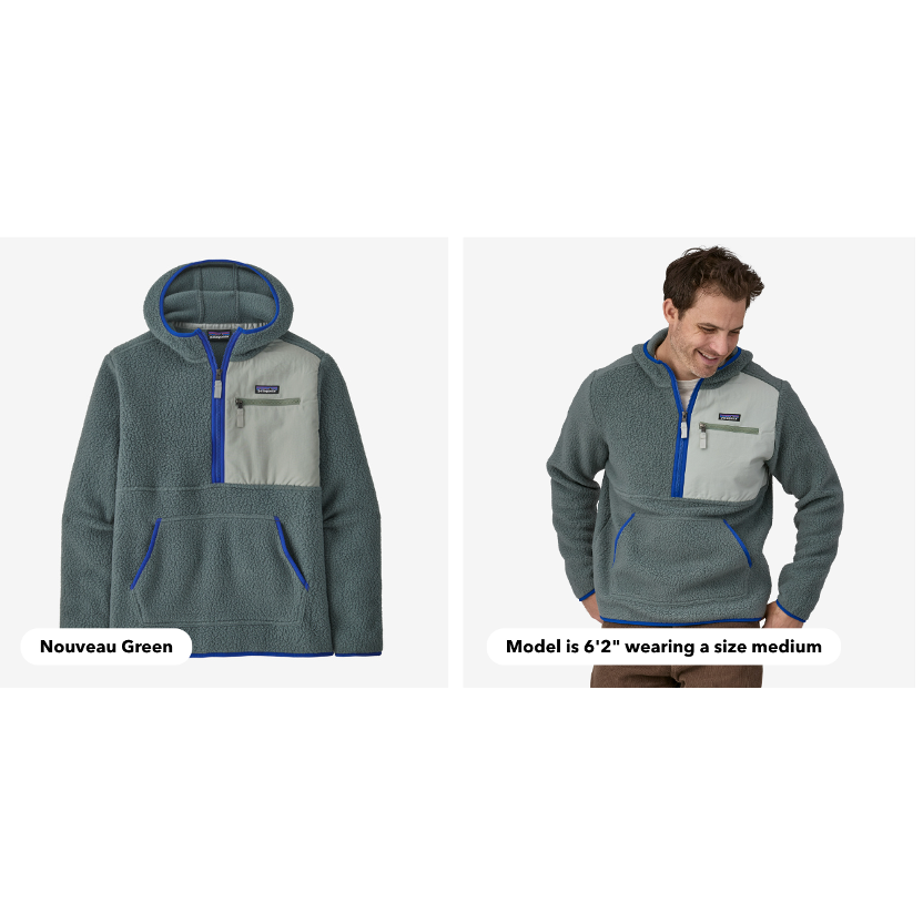 PATAGONIA 男款  連帽刷毛上衣-細節圖2