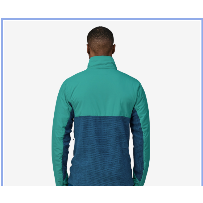 6H出貨!Patagonia  Nano-Air Light Hybrid Jacket(潮水藍)-細節圖4