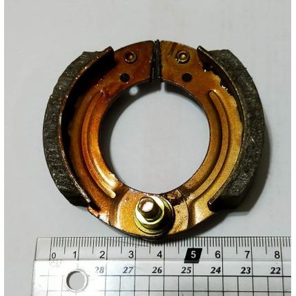 50雙開鼓剎塊電動自行車剎車零件 電動車配件 電動車剎車零件 機車來令片 鼓式剎車 煞車皮 剎車皮 來令片 輝-細節圖2