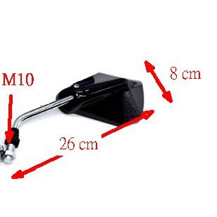 後視鏡照後鏡電鍍 摩托車機車電動車cnc改裝ebike Rear view mirror,   electroplate-細節圖2