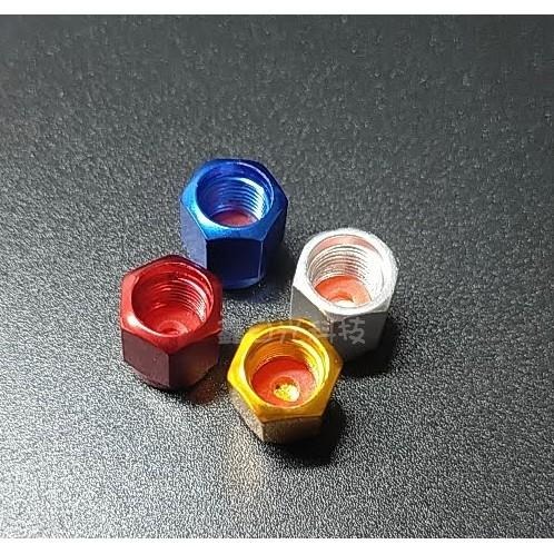 氣嘴蓋 輪胎汽車機車鋁合金防漏氣改裝電動車改裝配件cnc金屬 輝-細節圖2