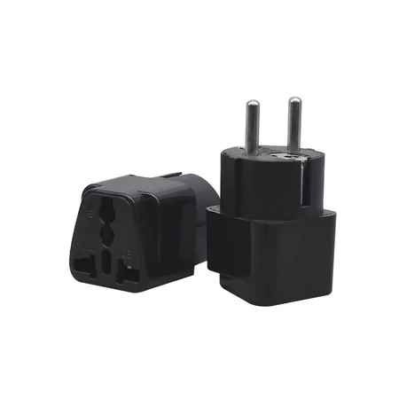 韓國歐洲轉換插頭 三角4.8mm 台灣轉歐洲 502-規格圖9