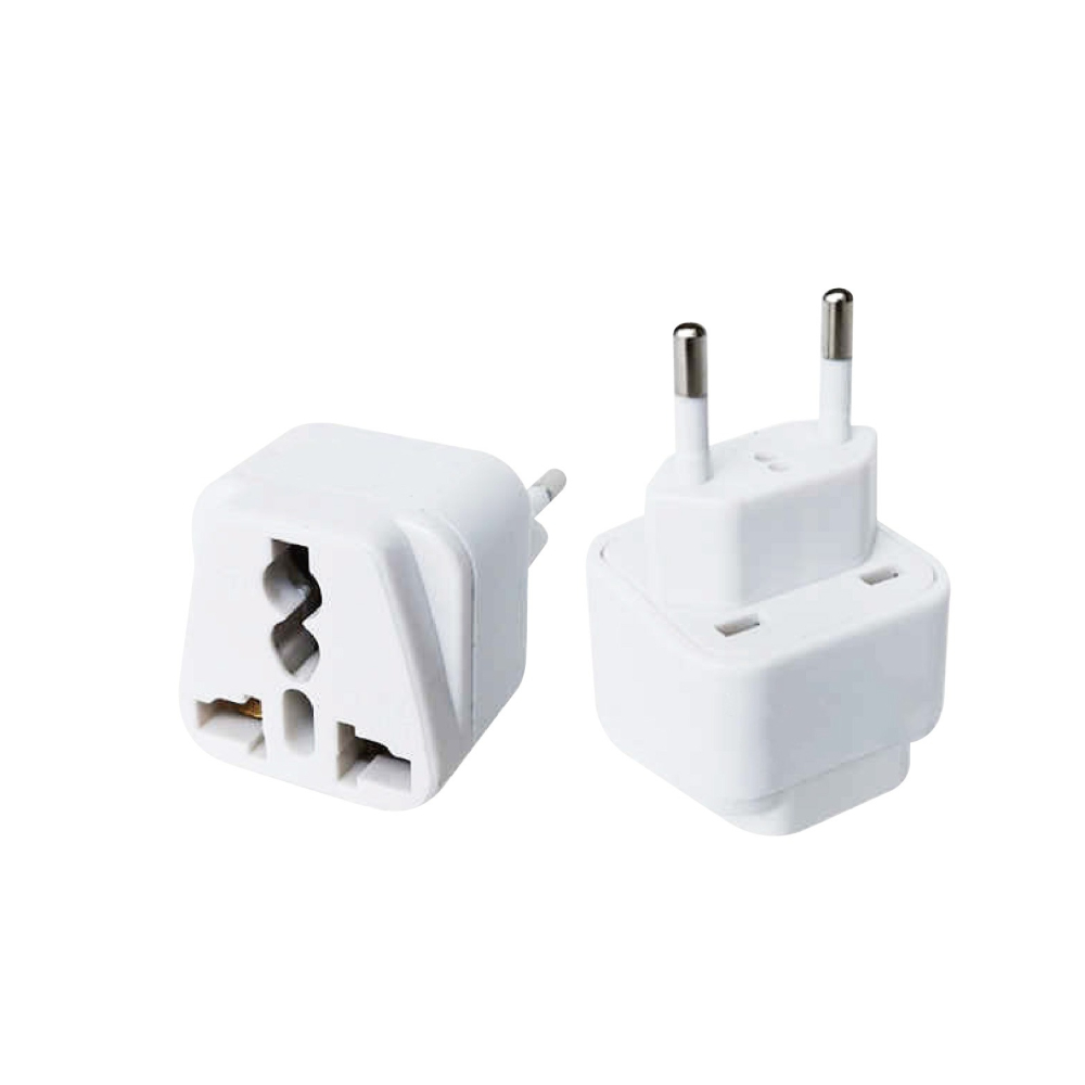 瑞士 義大利專用轉換插頭 小圓棒4.0mm 歐規 *無電壓轉換功能* 501-細節圖2