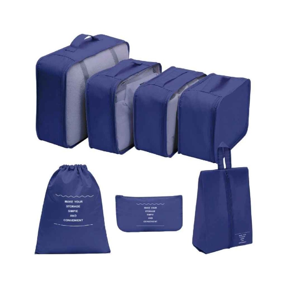 【精選絲滑斜紋布】衣物收納袋 旅行收納袋7件組 618-規格圖10