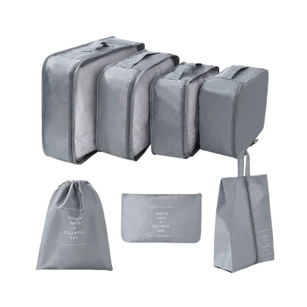 【精選絲滑斜紋布】衣物收納袋 旅行收納袋7件組 618-規格圖10