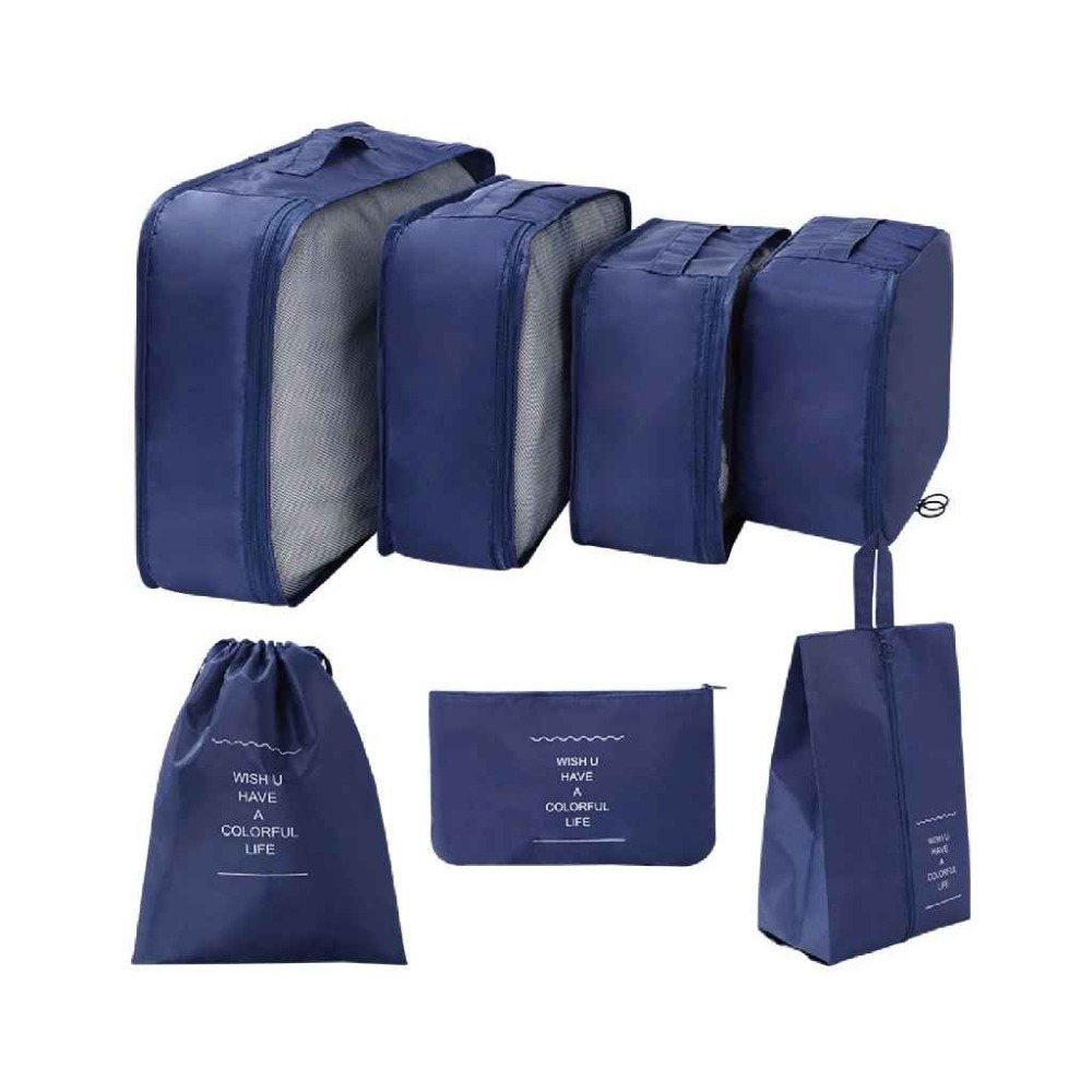 【精選絲滑斜紋布】衣物收納袋 旅行收納袋7件組 618-規格圖10