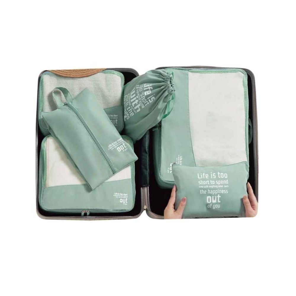 【精選絲滑斜紋布】衣物收納袋 旅行收納袋7件組 618-規格圖10