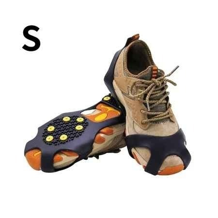 10齒冰爪一雙 金屬10釘防滑鞋套 雪地結冰防滑 615-規格圖9