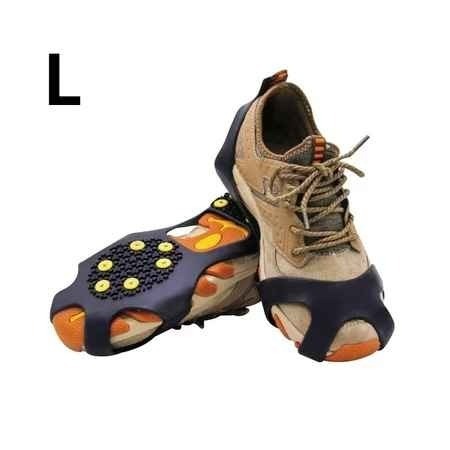 10齒冰爪一雙 金屬10釘防滑鞋套 雪地結冰防滑 615-規格圖9