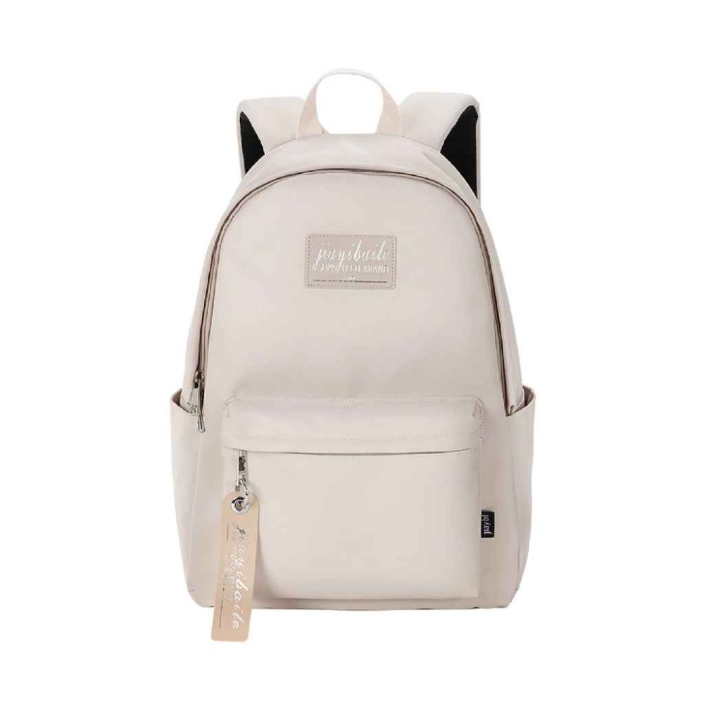 《299元起》JIAYBL 後背包 簡約素色15吋筆電包 杏色 黑色 JIA-5595 彩色世界-規格圖9