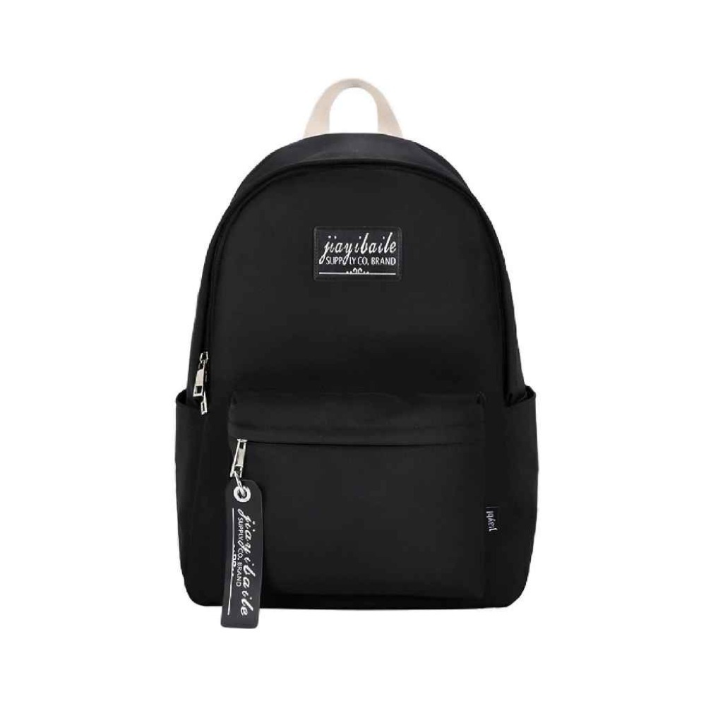 《299元起》JIAYBL 後背包 簡約素色15吋筆電包 杏色 黑色 JIA-5595 彩色世界-規格圖9