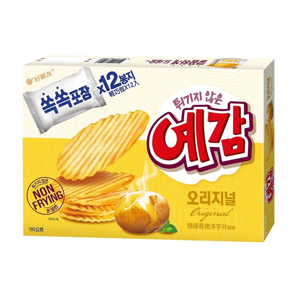 <地元媽媽 >好麗友 韓國   零食冠軍   預感香烤洋芋片 (原味／起司／洋蔥)-細節圖2