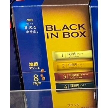 <地方媽>AGF MAXIM 無糖即溶黑咖啡Black in Box 20入/4合 焙煎  8入-細節圖2