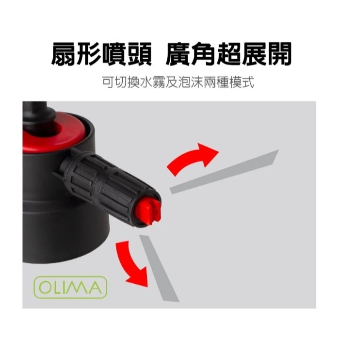 【亮駒汽美用品】OLIMA MFS手持泡沫噴壺 2.5L大容量+CW600泡起雲湧500ML-細節圖6