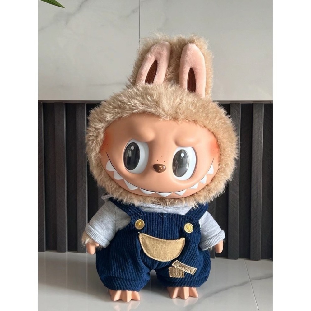 現貨POP MART 泡泡瑪特 THE MONSTERS LABUBU Time to chill-搪膠毛絨公仔 現貨-細節圖8