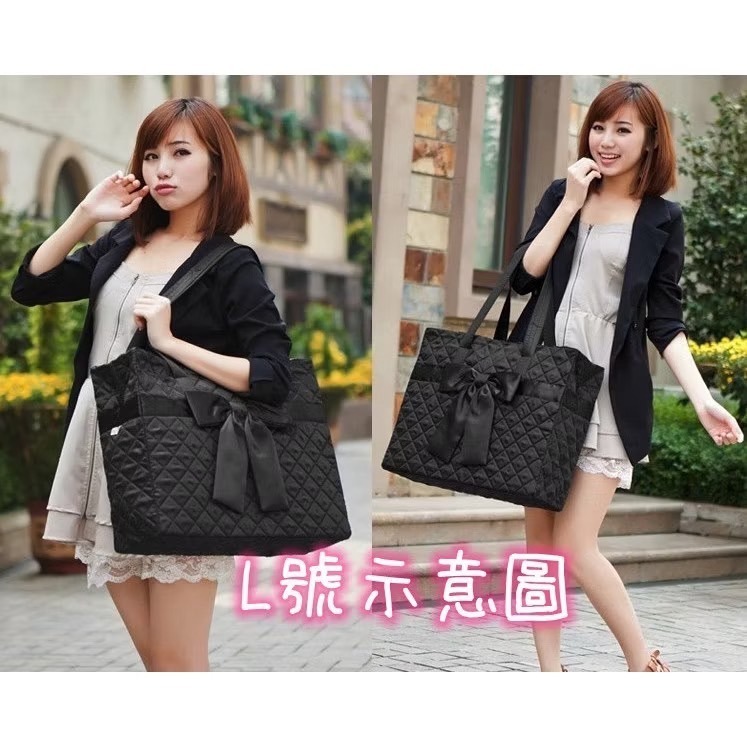 ✨泰國空運🛩️ NaRaYa曼谷包 蝴蝶結旅行包 M  L  媽媽包 好評推薦-細節圖6