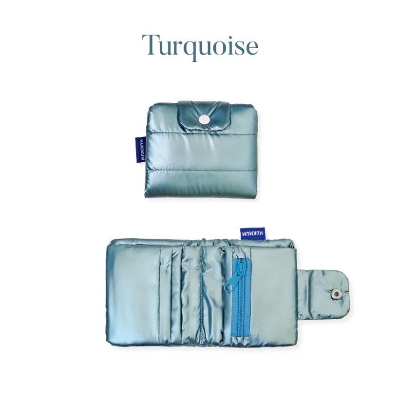 【HUKMUM ×泰搶手】泰國 BUBBLE WALLET  輕巧迷你皮夾 防潑水 短夾 長夾 錢包 零錢包芙空氣小夾-規格圖11