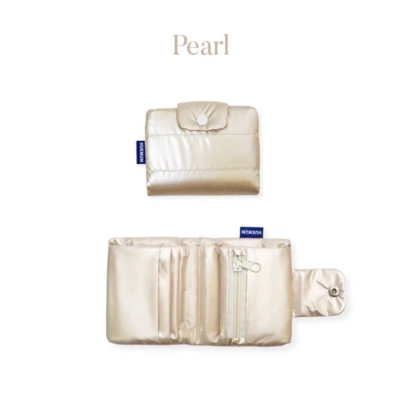 【HUKMUM ×泰搶手】泰國 BUBBLE WALLET  輕巧迷你皮夾 防潑水 短夾 長夾 錢包 零錢包芙空氣小夾-規格圖11