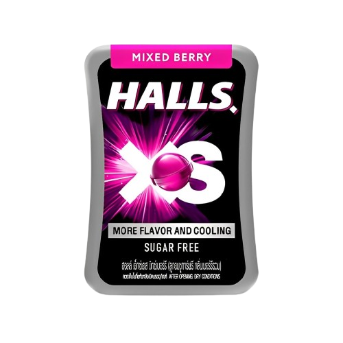【HALLS.XS x泰國零食🤤】🇹🇭無糖薄荷糖 涼糖✨七種口味一次滿足  效期最新🆕冰涼清新必備🌈西瓜-規格圖5