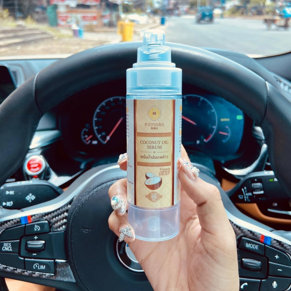 《PinnaraX泰搶手》泰國 Pinnara 賓那拉 椰子油 精華 兩用油-細節圖2