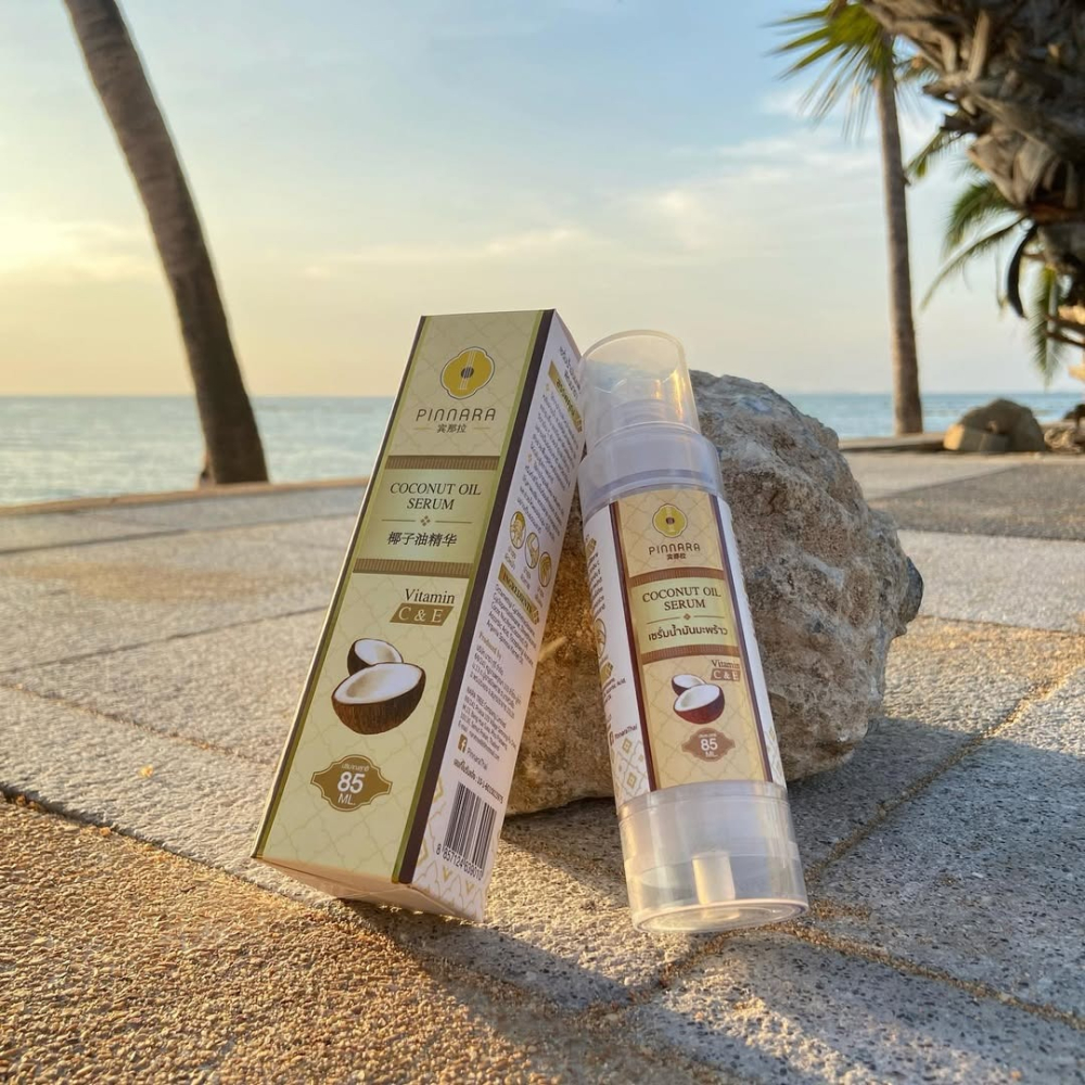 《PinnaraX泰搶手》泰國 Pinnara 賓那拉 椰子油 精華 兩用油-細節圖3