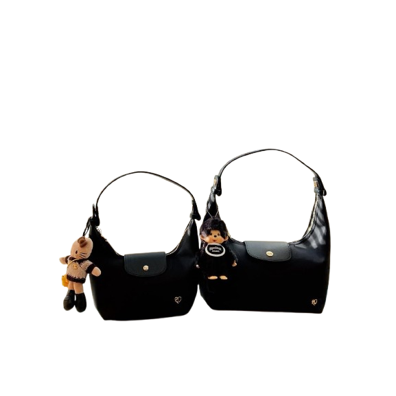 ﹝PONYPONY包×泰搶手﹞現貨 泰國PONYPONY MoYa掀蓋腋下包 大尼龍包 三用包 可手提可側背 可拆背帶-細節圖3