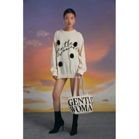 《GentlewomanX泰搶手✈️》 經典帆布包 (M)/丹寧牛仔/帆布黑 帆布米白 中號 托特包 媽媽包-細節圖2