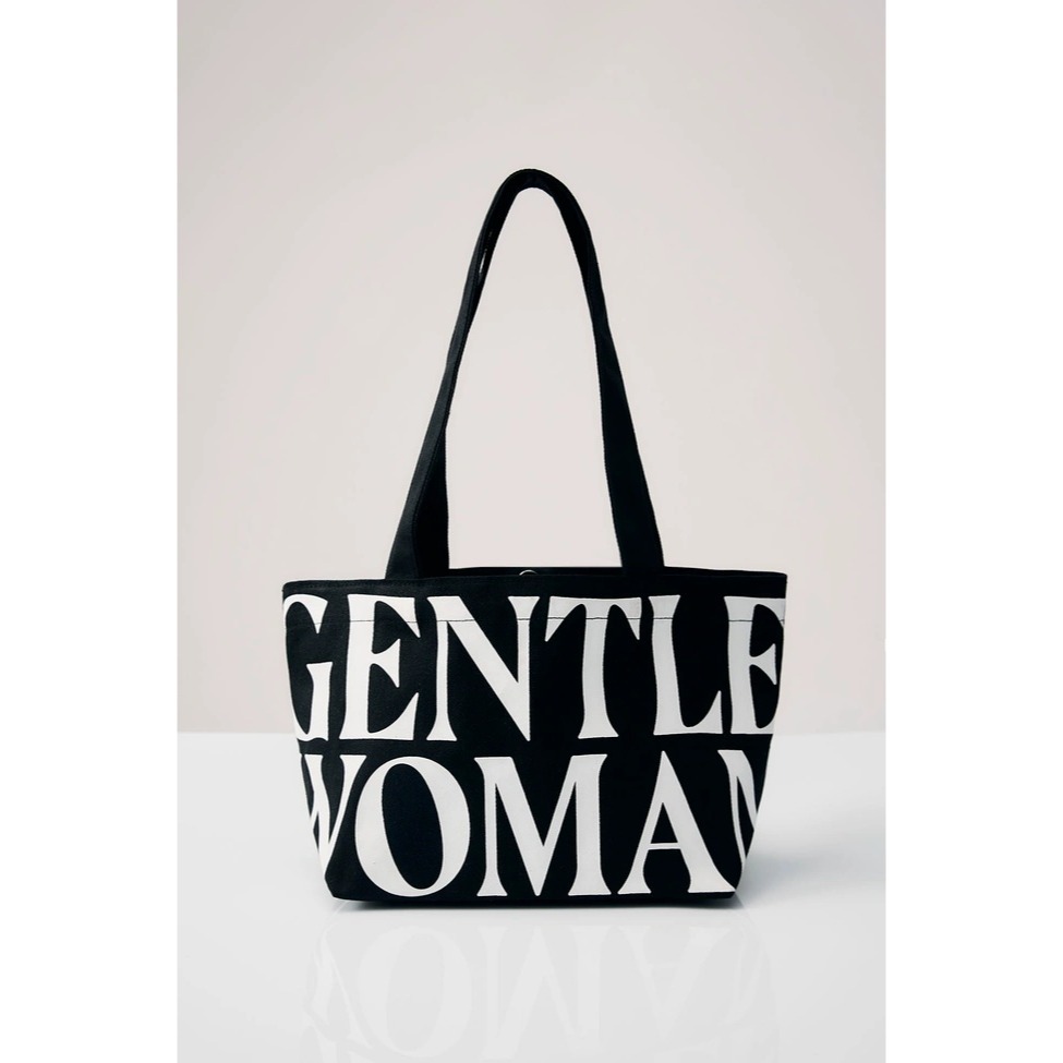 《GentlewomanX泰搶手✈️》 經典帆布包 (M)/丹寧牛仔/帆布黑 帆布米白 中號 托特包 媽媽包-細節圖5