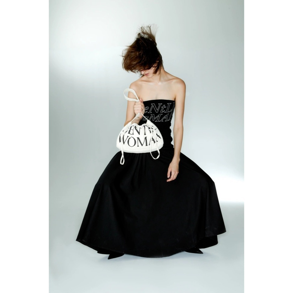 泰國🇹🇭Gentlewoman 腋下包 水餃包 牛仔包 水餃包 蓬鬆雲朵包/兩用包-細節圖2