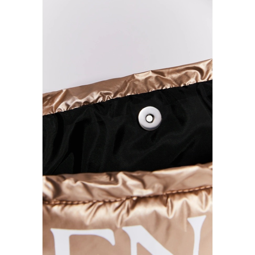 《泰國✈️空運》泰國🇹🇭Gentlewoman 腋下包 水餃包 牛仔包 水餃包 蓬鬆雲朵包/兩用包 香檳金-細節圖6