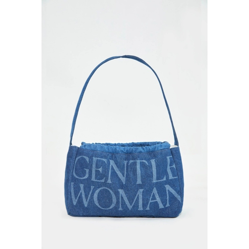 《泰國✈️空運》泰國🇹🇭Gentlewoman 腋下包 水餃包 牛仔包 水餃包 蓬鬆雲朵包/兩用包   牛仔藍-細節圖3