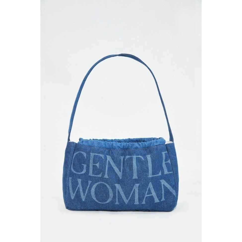 《泰國✈️空運》泰國🇹🇭Gentlewoman 腋下包 水餃包 牛仔包 水餃包 蓬鬆雲朵包/兩用包   牛仔藍-細節圖3