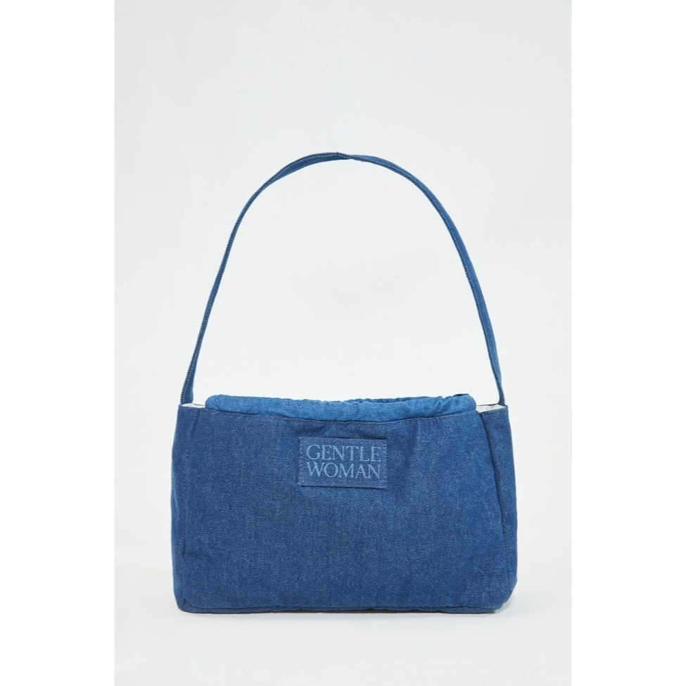 《泰國✈️空運》泰國🇹🇭Gentlewoman 腋下包 水餃包 牛仔包 水餃包 蓬鬆雲朵包/兩用包   牛仔藍-細節圖4