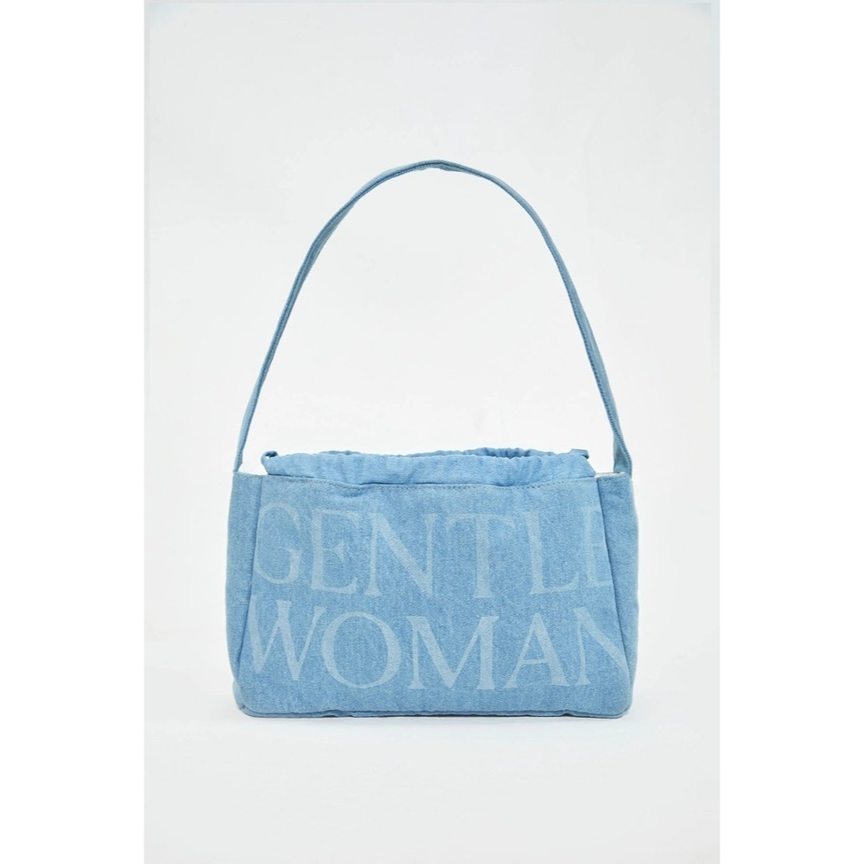 《泰國✈️空運》泰國🇹🇭Gentlewoman 腋下包 水餃包 牛仔包 水餃包 蓬鬆雲朵包/兩用包 牛仔淺藍-細節圖3